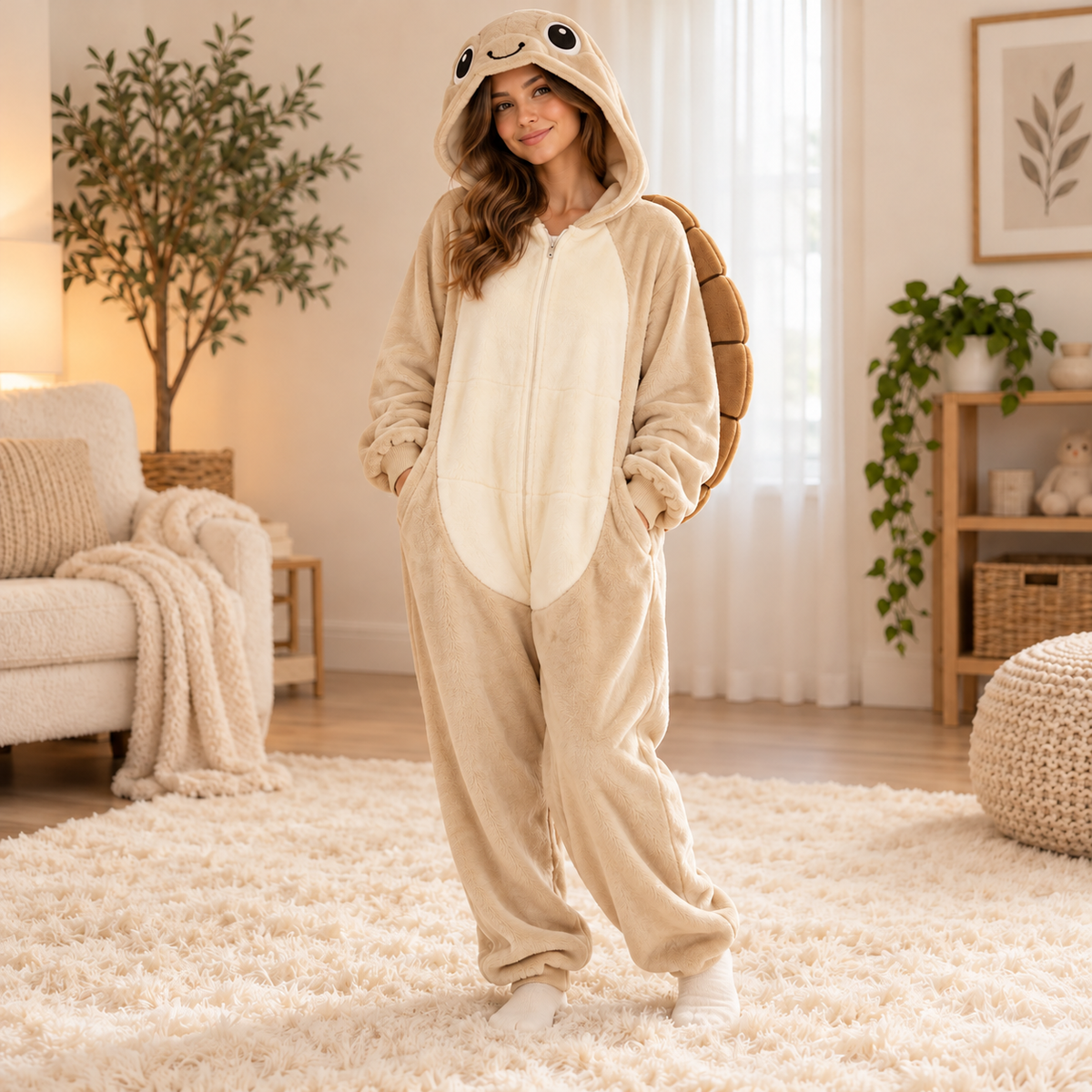 Little Turtle – Plush Baby Onesie