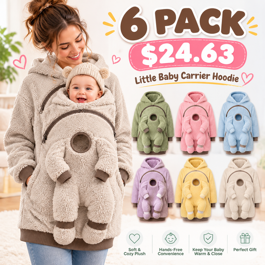 🔥 BESTSELLER | 6PCS $24.63 |Baby Carrier Hodie