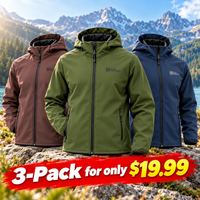 Pack of 3 (Brown + Olive Green + Dark Blue)