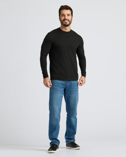 Classic Long Sleeve Crew Neck 10-Pack