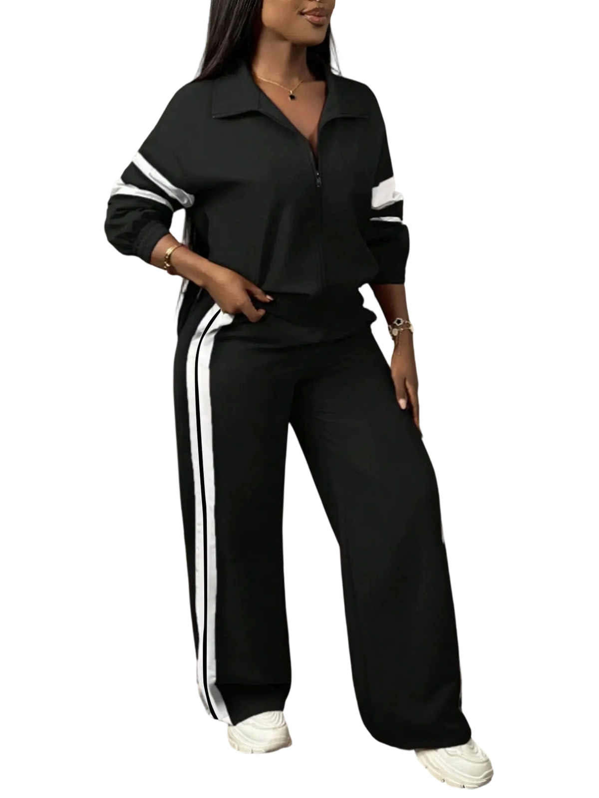 ⚡ FINAL SALE 🔥 - Women's Sporty Two-Piece Set – Casual & Comfy