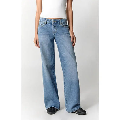 📢Last Call – Don't Miss Out ! Women's Casey Low Rise Baggy Jeans Astrid