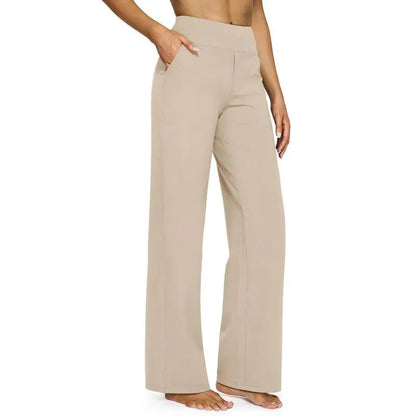 ✨ Women’s High-Waisted Wide-Leg Pants with Pockets | Flattering Fit & All-Day Comfort