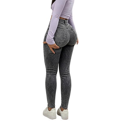 Women's Slim-Fit High Waist Long Pants
