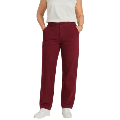 Women Multi-Pocket Stretch Comfort Pants