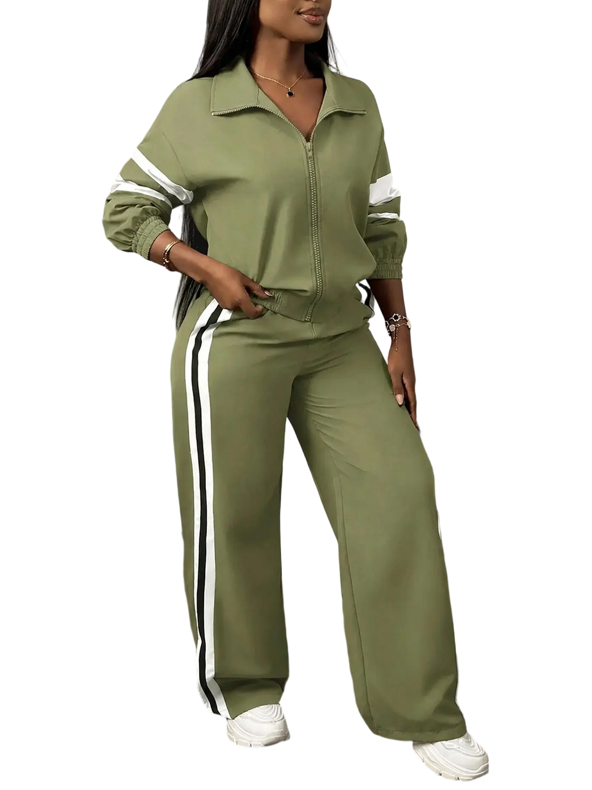⚡ FINAL SALE 🔥 - Women's Sporty Two-Piece Set – Casual & Comfy