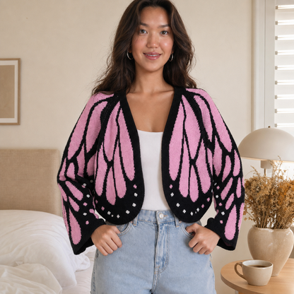 Limited-Time Offer💖 Butterfly Wing Knit Cardigan