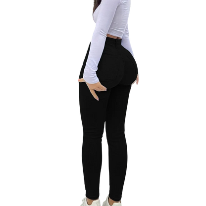 Women's Slim-Fit High Waist Long Pants