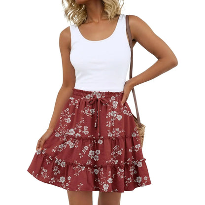 Boho Skirts for Women with Pockets