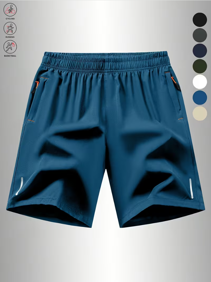 Men's Quick-Dry Athletic Shorts(10 Pack)