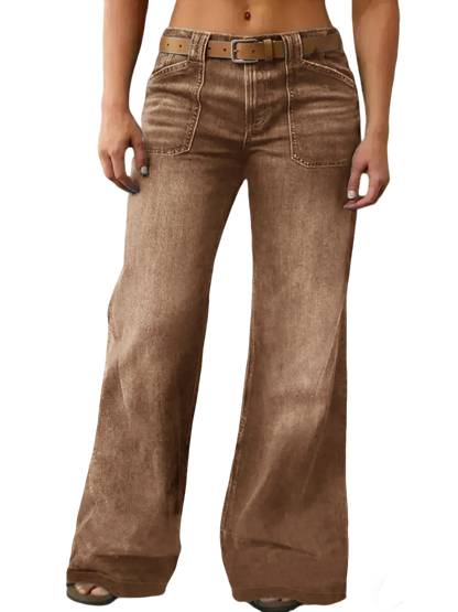 ⚡- Women's Loose Straight Leg Denim Jeans