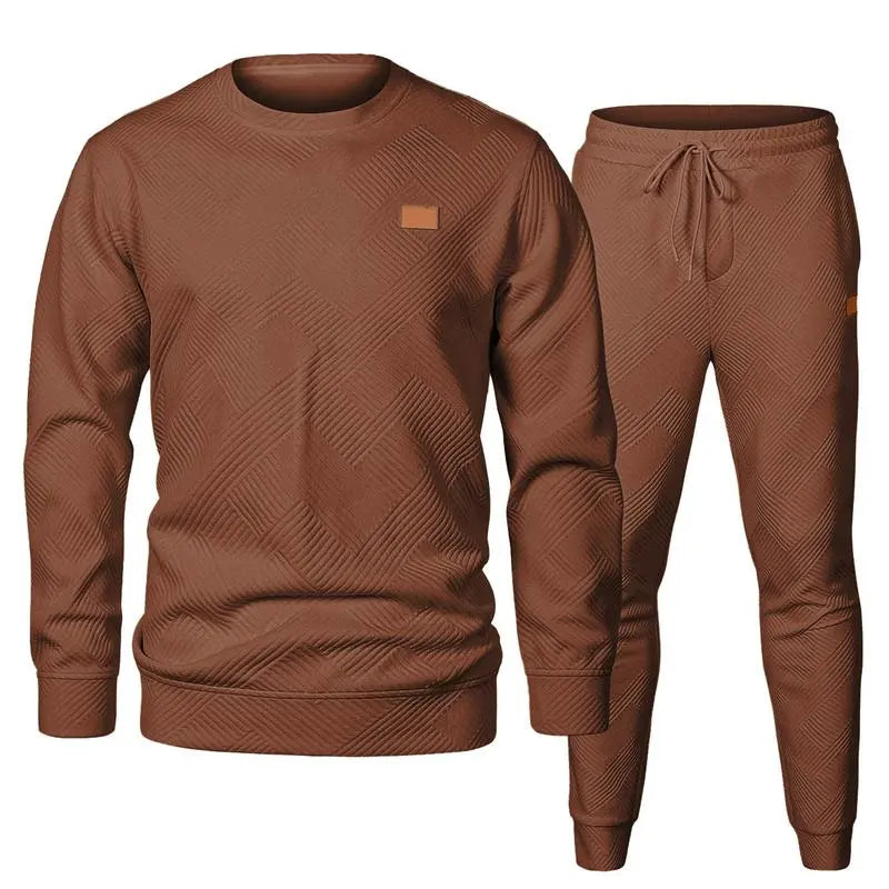 Clearance sale! Men's Casual Tracksuit Lounge Set | Soft Cotton French Terry Hooded Sweatshirt & Sweatpants