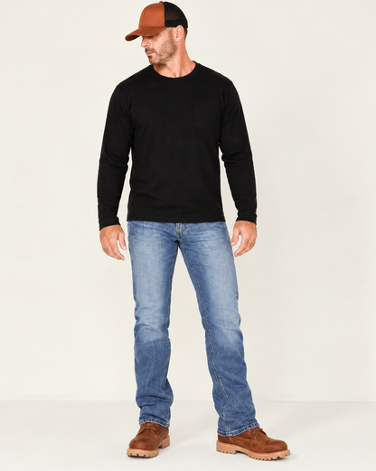 🔥 BESTSELLER | 6PCS $24.63 | Men's Rebar  DuraStretch Haze Low Rise Bootcut Work Jeans