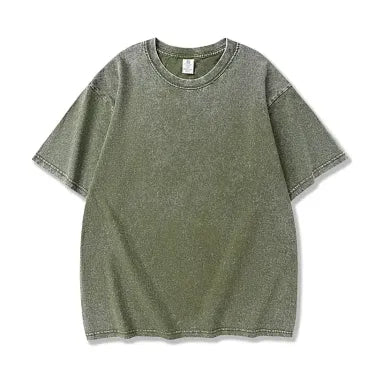 Men‘s Oversized Heavyweight T-Shirt – Acid Wash Vintage Style---Buy 4 Get Extra 40% Off & Free Shipping