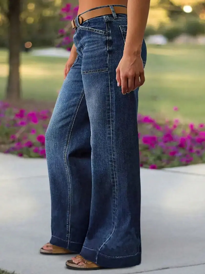 ⚡- Women's Loose Straight Leg Denim Jeans