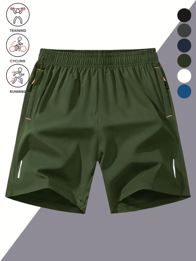 Men's Quick-Dry Athletic Shorts(10 Pack)