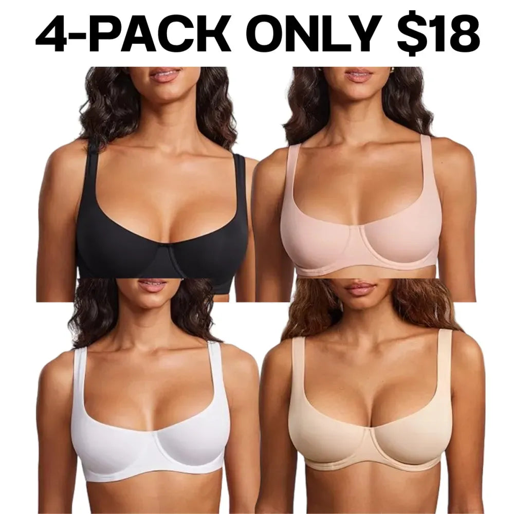 Women's Unlined Balconette Bra