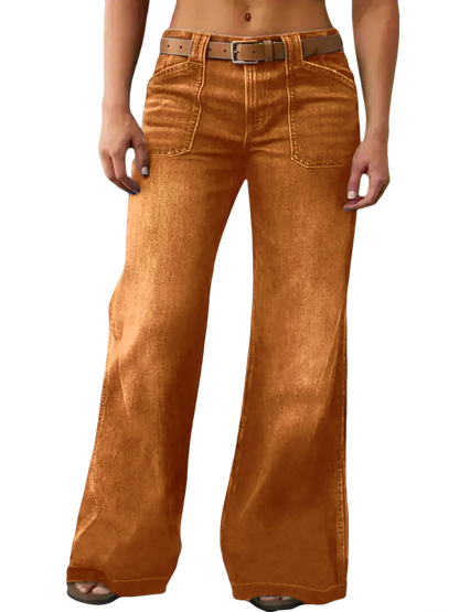 ⚡- Women's Loose Straight Leg Denim Jeans