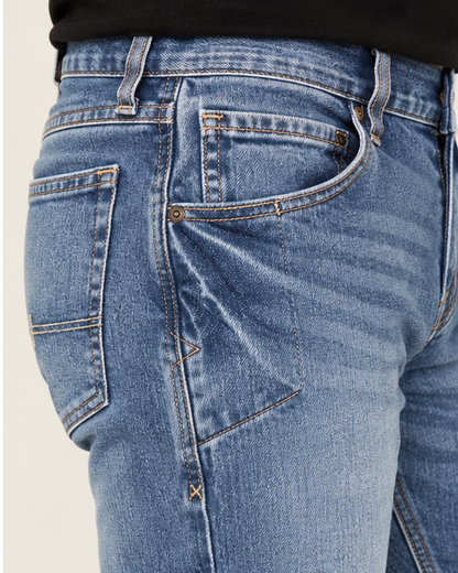 🔥 BESTSELLER | 6PCS $24.63 | Men's Rebar  DuraStretch Haze Low Rise Bootcut Work Jeans