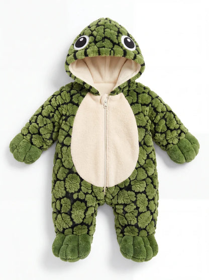 Little Turtle – Plush Baby Onesie