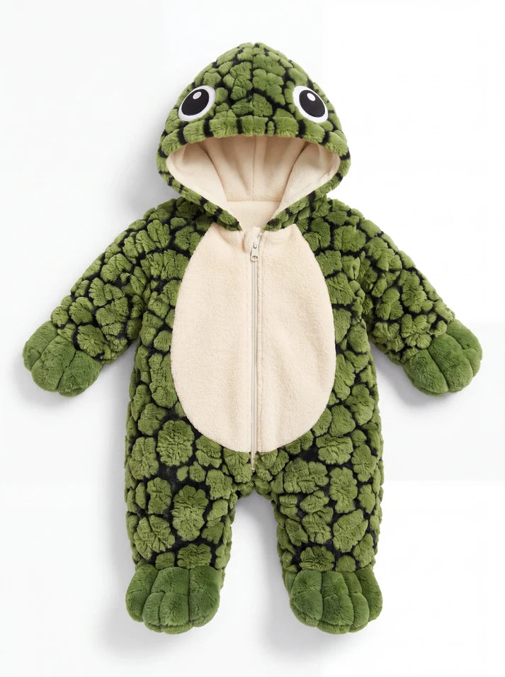 Little Turtle – Plush Baby Onesie